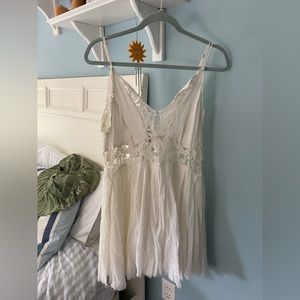 free people white dress